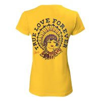 Sailor Jerry Official True Love Forever T-Shirt Women's Gold