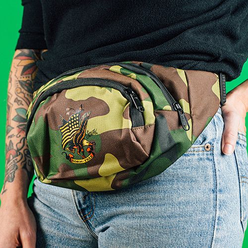 Official Sailor Jerry Camo Fanny Pack lifestyle