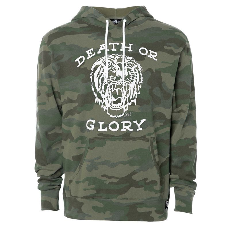 Sailor Jerry Official Death or Glory Camo Hoodie