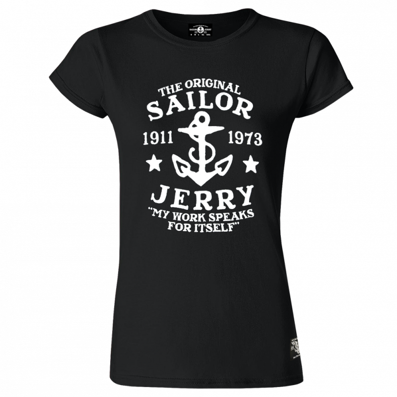 Sailor Jerry Official My Work Classic T-Shirt Women's Black