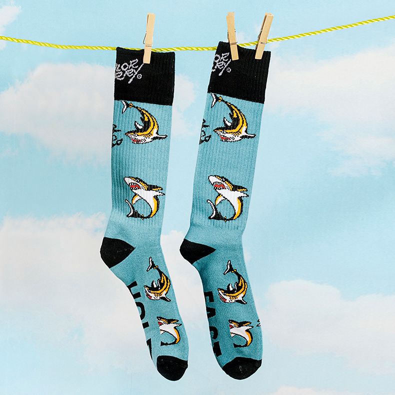 Official Sailor Jerry shark socks lifestyle