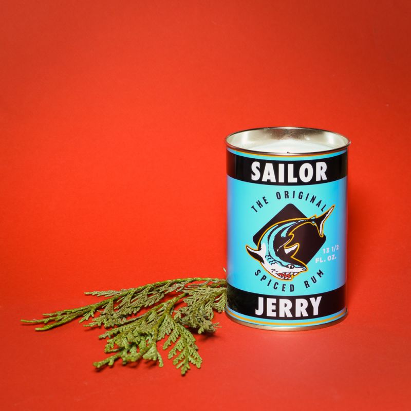 Sailor Jerry Oil Can Candle