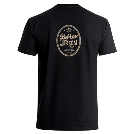 Sailor Jerry Official Anchor Pocket T-Shirt Men's Black