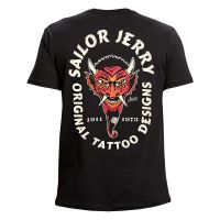 Sailor Jerry Official Devil's Head T-Shirt Men's Black